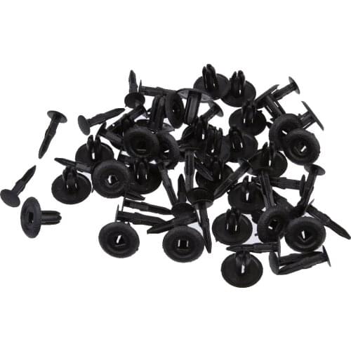 Nylon Bumper Fastener Rivet Retainer for Mazda GJ2168885 Pack of 30