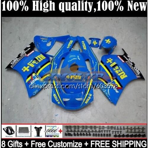 RGV250 For SUZUKI RGV 250 SAPC VJ22 90 91 92 93 94 95 96 17CL.26 RGV-250 1990 1991 1992 1993 1994 1995 1996 Fairing RIZLA blue