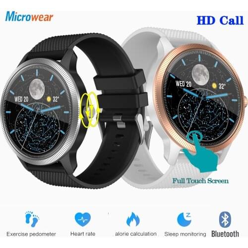 Blue Tooth Call Smart Watch Men Women 360*360 Full Screen Touch HD Call Fitness Sport Sleep Monitor Heartrate Test Smartwatch