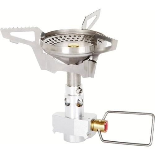 Outdoor Gas Burner Anti-Scald Gas Stoves Mini Camping Foldable Cooking Stove Travel Picnic Survival Bbq Gas Furnace Combustor