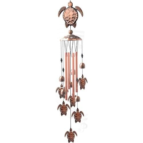 Wind Chimes Turtle Sympathy Outdoor Retro Unique Wind Chimes With S Hooks Gifts Indoor And Outdoor Decoration