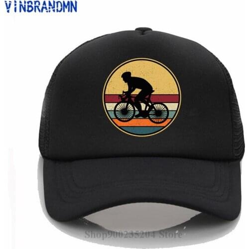 Funny MTB Bike baseball caps Summer Retro Cycling Gift napback hats Vintage Bicycle Cyclist hats 2021 Fashion Mountain Bike hats