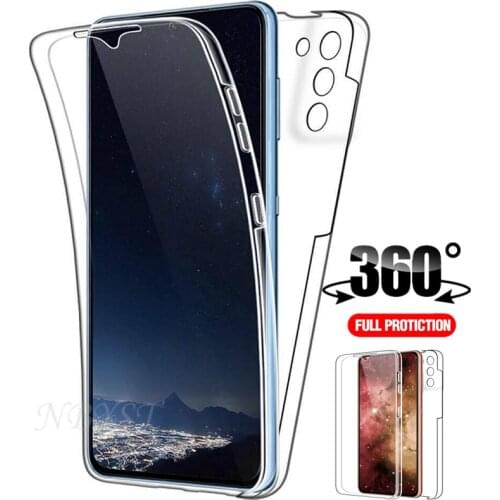 Camera Lens Protective Case For Samsung Galaxy S21 5G S21+ Plus S 21+ Ultra S20 FE 5G Fundas 360 Double Crystal Full Cover Cases