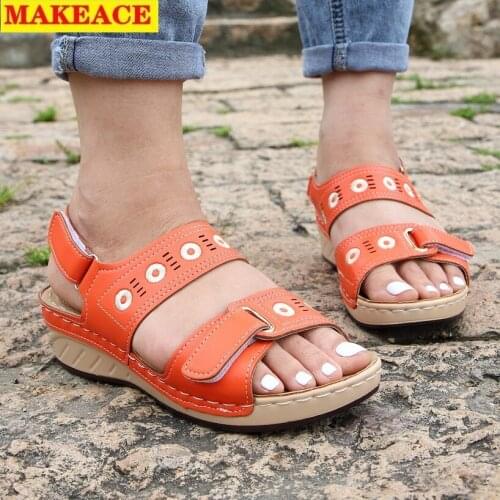Thick Soles Womens Shoes 2021 Summer New Wedges Peep-toe Womens Sandals Outdoor Leisure Fashion Shoes Beach Slippers