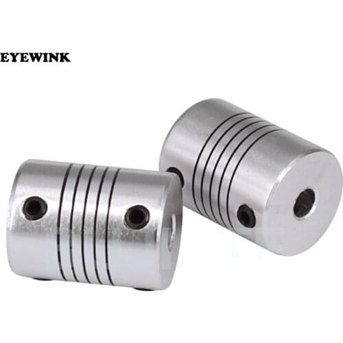 1PCS Stepper Motor 5x5x25mm 5x8x25mm Flexible Coupling 5mm 8mm Coupler /Shaft Couplings 5 mm*5mm**25 mm