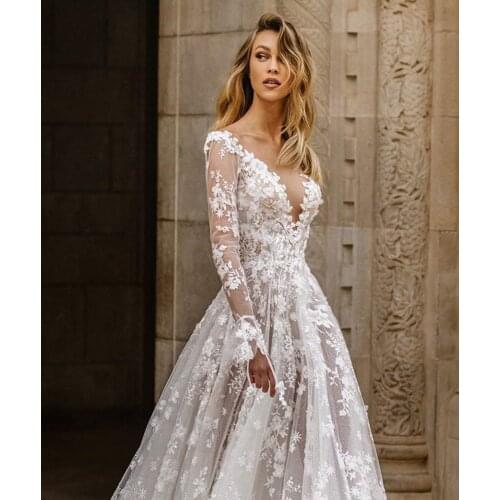 40# Maxi Dresses For Women Fashion Females V-neck Sexy Full Sleeve White Dresses Ladies Sexy Lace Party Dresses Белое Платье