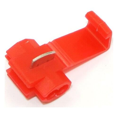 500 RED 22-18 AWG SCOTCH LOCK QUICK SPLICE WIRE CONNECTOR FREE SHIPPING
