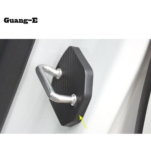 Car Anti Rust Water Proof Door Plastic Buckle Limit Device Trimming 4Pcs/Set for Ford Kuga Escape 2013 2014 2015 2016
