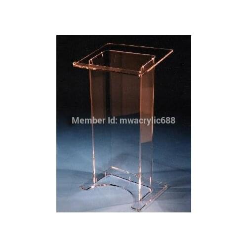 Pulpit furnitureFree Shipping High Soundness Modern Design Cheap Clear Acrylic Lecternacrylic pulpit plexiglass