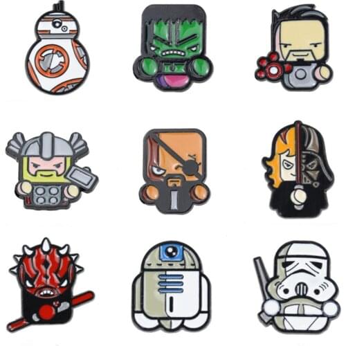 Cute Anime Badges For Backpack Enamel Pin Womens Brooch Anime Avatar Lapel Pins Brooches For Women Pins Badges On Clothes