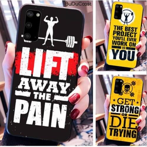 Hrmes crossfit Phone Case for Samsung Galaxy S10 Plus S10E S6 S7 edge S8 S9 Plus S10lite S20 Plus S20 Ultra
