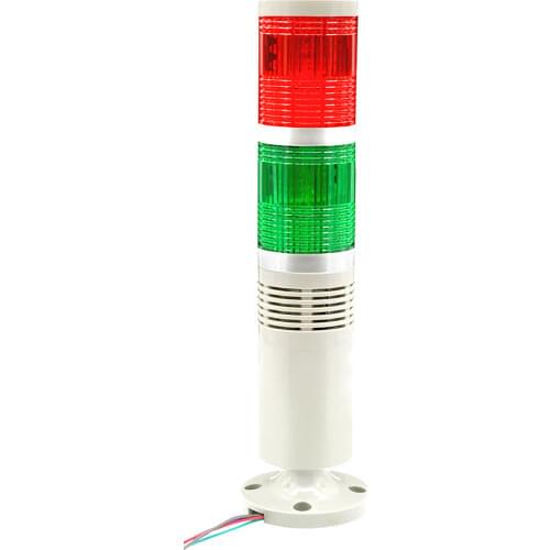 CNWX Two Layers Safety Stack Light With Alarm Sound And Continuous Brightness MA50-2T-D-J