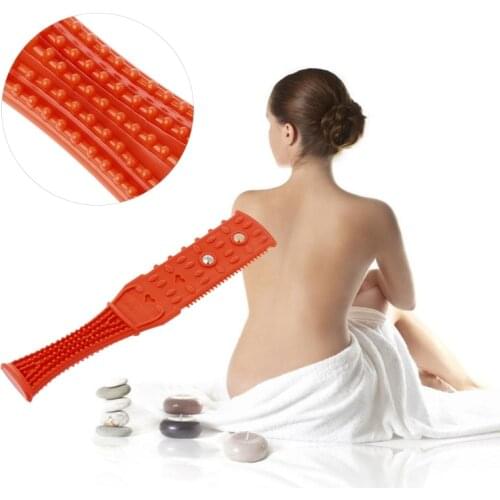 Flexible Back Take Sha Plate Hammer messager Massage Sticks Tool With Handle NEW