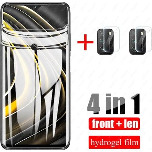 Hydrogel Film Poco M3 Protective film For Xiaomi Poco M3 Camera Lens Screen Protector For xiaomi poco m3 M2010J19CG screen film