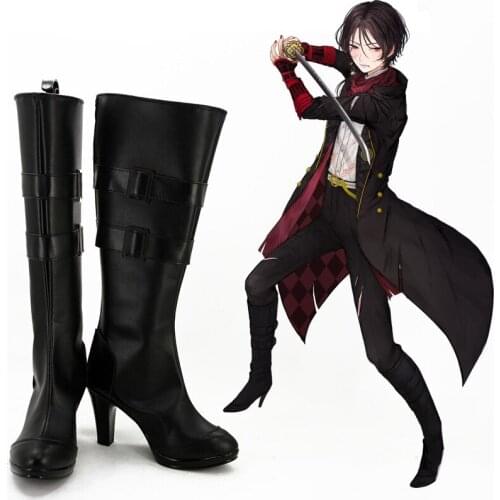 Game Touken Ranbu Online Cosplay Shoes Kashuu Kiyomitsu Cosplay Shoes Boots Halloween Party Cosplay Costumes Daily Leisure Shoes