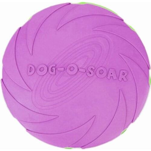 Dog Cat Toy Dog Game Flying Discs Resistant Chew Puppy Training Interactive Dog Supplies Water Feeder Safe Non-toxic Flexible