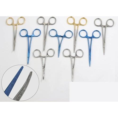 Cosmetology plastic instrument pattern hemostatic forceps double eyelid surgery tool fine full tooth hemostatic forceps microvas