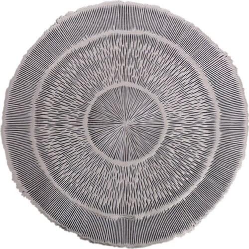 Creative Placemats for Table Decoration Nordic Style Round Dinner Plates PVC Mat Coaster Cup Holder