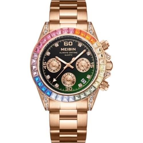 Hot Sales Lady Watches Date Sport Auto Analog Wrist Watch Military Still Top Brand LONGBO MEIBIN Luxury Fashion Men Watch