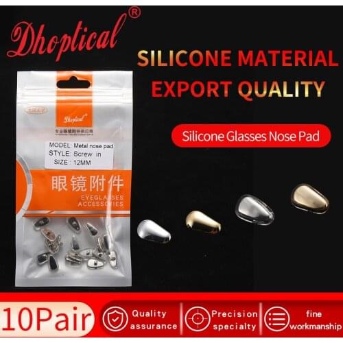 Metal nose pad Jade nose pad Screw-in Eyeglasses Glasses 20pcs Sunglasses Nose Pads Glasses wholesale
