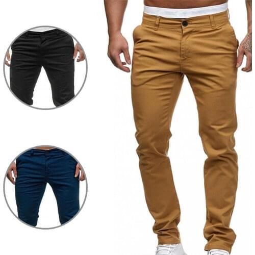 Fashion Simple Autumn Pleated Solid Color Pants Easy to Wash Trousers All Match for Work