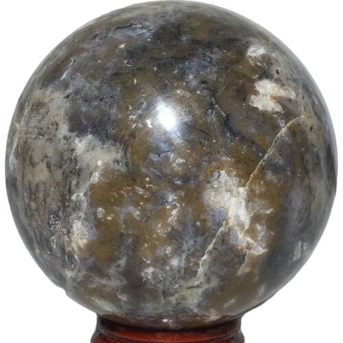 Natural Sphere Pietersite Crystal Quartz Wedding Home Decoration Chakra Treatment Polishing Gemstone Ball Ornament