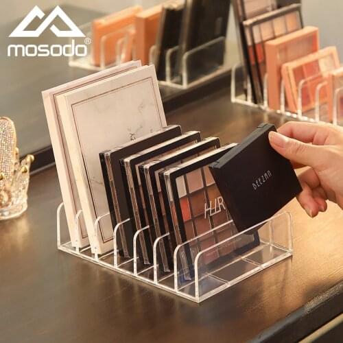 Makeup Organizer Eyeshadow Palette Holder Plastic Storage For Makeup Display Stand Desktop Cosmetic Storage Box