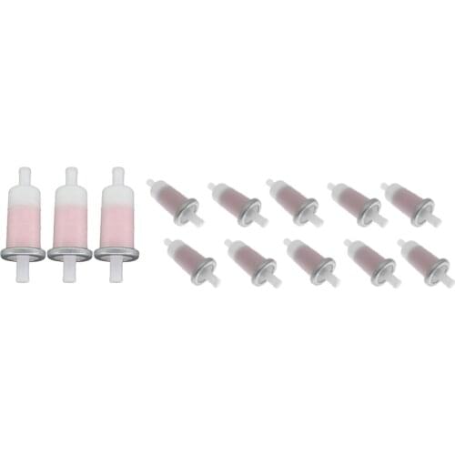 3/8Inch 10MM Motorcycle Fuel Filter for Kawasaki Yamaha Honda CBR600 VT750 600 VT1100 16900-MG8-003 49019-105