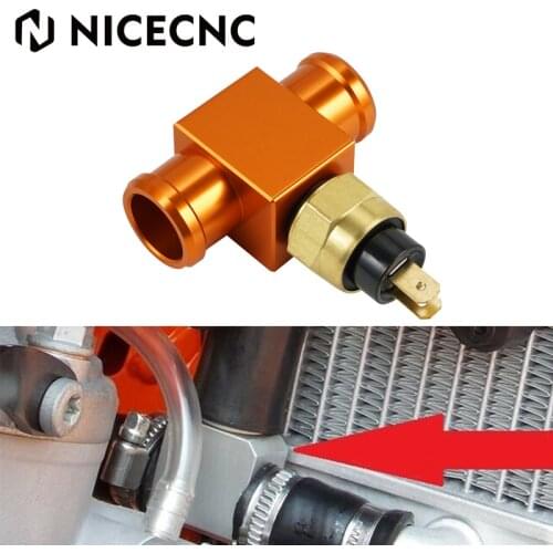 22mm Temperature Switch Radiator Fan For KTM 125 200 250 300 350 450 530 EXC EXCF XC XCF XCW SX SXF For Yamaha Kawasaki Honda