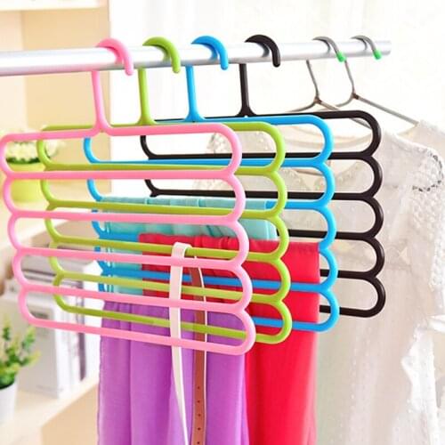 Magic Stainless Steel Trousers Hanger Multifunction