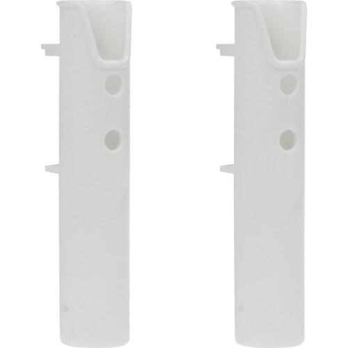 2x Marine Yacht Boat Fishing Rod Holder Flush Mount Pole Stand Rod Pod Tube ABS Plastic Tools Tackle Accessories