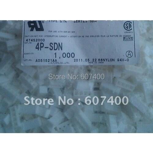 4P-SDN JST Connectors terminals housing 100% new and original parts