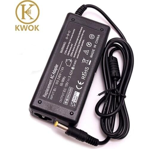 19V 3.42A 5.5*1.7mm AC Adapter Charger Laptop Power Supply For Acer Aspire K52F E525 E625 E627 E725 X8AC X8E K40 K40AB 4310 4320