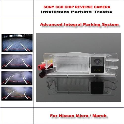 Auto Rear Camera For Nissan Micra/March / For Renault Pulse HD Parking Intelligentized Dynamic Guidance CAM