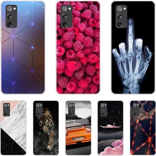For Samsung S20 FE Case Phone Cover Silicone Soft Cases for Samsung S21 Note 20 Ultra S20 Plus Case S21 Ultra A01 Core Funda TPU