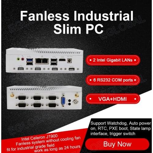 Cheap Intel Celeron J1900 Pfsense industrial mini pc come with 2 Intel i211 Gigabit RJ45 LAN 2*COM embedded micro SIM card slot