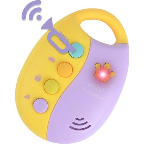 Baby Toy Musical Car Key Vocal Smart Remote Car Voices Pretend Play Educational Toys For Children Baby Music Toys