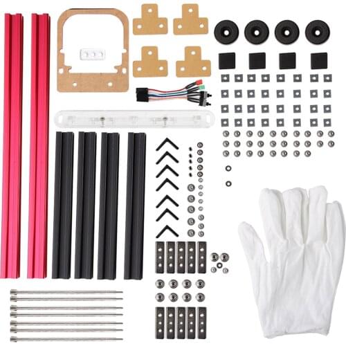 DIY Mini Open Aluminum Alloy Frame for ITX / M-ATX / ATX Motherboard PC Computer Case DIY Computer Case Heat Dissipation