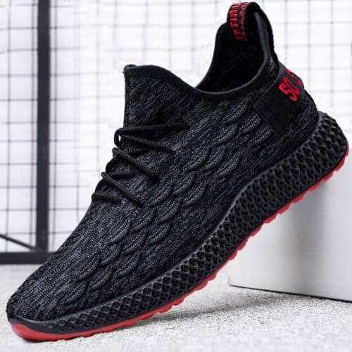 2019 Brand Men Shoes Lac-up Men Casual Shoes Comfortable Breathable Mesh Walking Sneakers Zapatillas Hombre