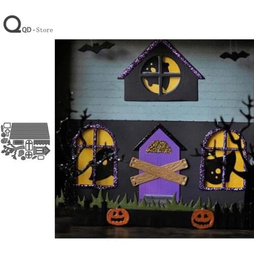 House Metal Cutting Dies Scrapbooking Handmade Tools DIY Card Make Mould Model Craft Decoration New 2021 Wholesale Cut Stencil