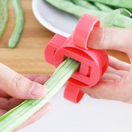 Multifunction Kitchen & Home Green Bean Vegetable Fashion Cooking Supplies Grater Cutter Kitchen & Dining Stainless Steel tools