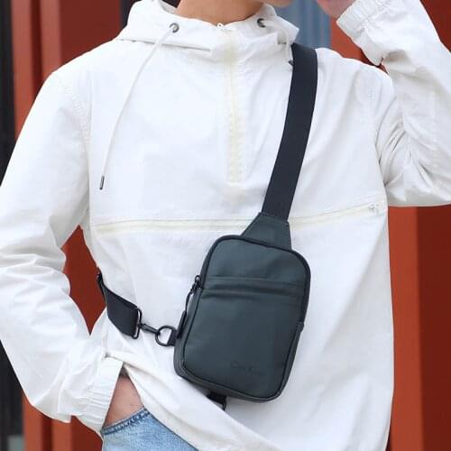 Fashion Chest Bag 2021 New Men Hip Waist Pack Waterproof Anti-Theft Crossbody Bags Travel Outdoor Phone Pouch Male Belt Purse