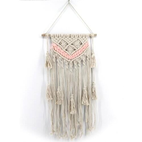 New fashion simple household tapestry wall decoration Bohemian hand woven cotton decoration wall tapestry