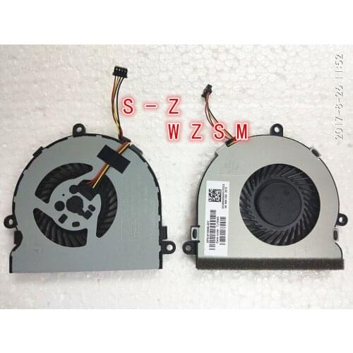 WZSM NEW FOR HP 15-AC 15-A 15-af 250 g4 15-ac121TX 15-AC121DX SERIES CPU COOLING FAN 813946-001 DC28000GAF0FCC2 DFS561405FL0T