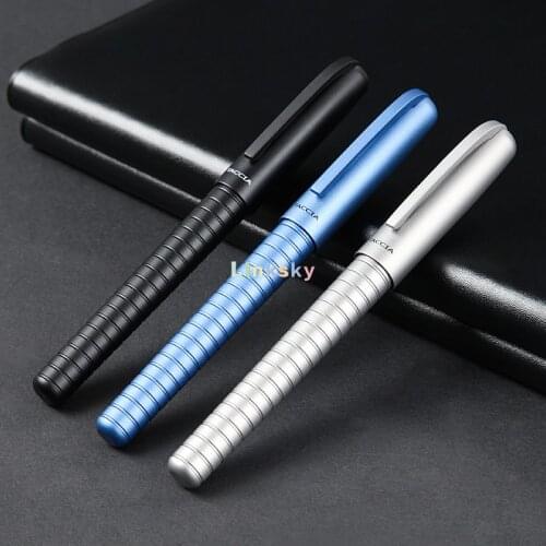 Nakabayashi TACCIA Fountain Pen Taccia Pinnacle Graphite Gray, Aluminum, 14k Bicolor,Pluma Estilografica Taccia Pinnacle