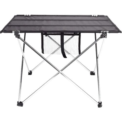 Portable Foldable Table,Outdoor Camping Picnic Foldable Table Aluminium Alloy Ultra Light Folding Desk Furniture