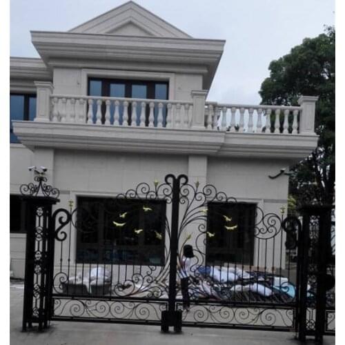 Sliding security gate cheap wrought iron gates wrought iron gate garden