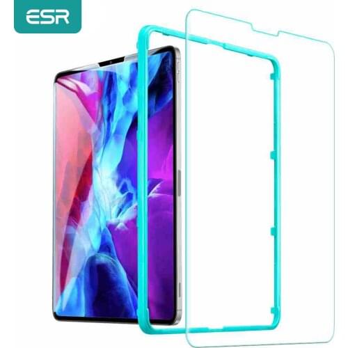 ESR Tempered Glass for 2020 iPad Pro 11'' 12.9'' Inch 2nd 4th Generation High Definition Anti Blue-ray Hardness Crystal Film
