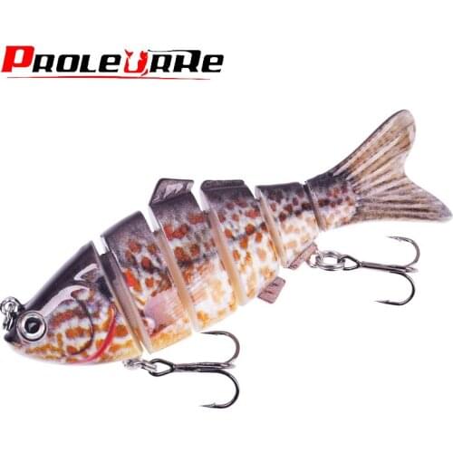 1PCS Multi Section Swimbait Trolling Fishing Baits 9.5cm 20g Wobblers Hard Bait Artificial Crankbait Minnow Jerkbait Tackle