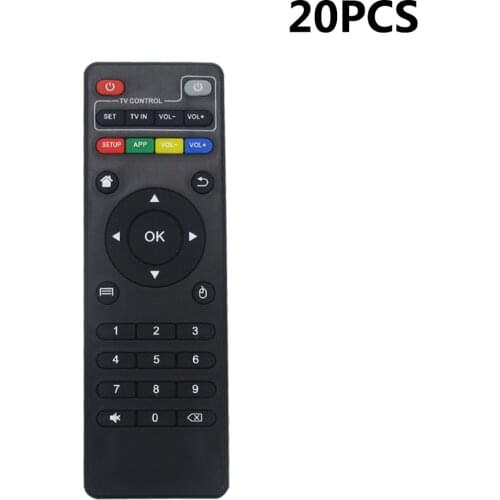 20PCS Universal IR Remote Control For Android TV Box H96 MAX/MXQ/TX6/T95X/T95Z Plus/TX3 X96 mini Replacement Remote Controller